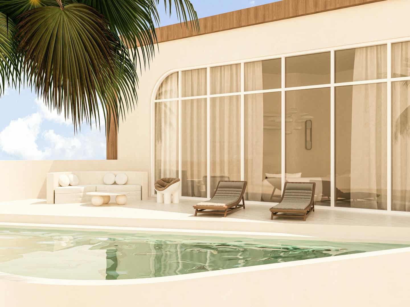 OCEAN VIEW 4 BEDROOM VILLA FOR SALE LEASEHOLD IN DREAMLAND BE-1943 